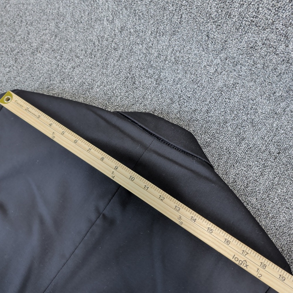 Jos A Bank Classic Professional Blazer Mens 41R Black 100% Wool Suit Jacket - Picture 11 of 13